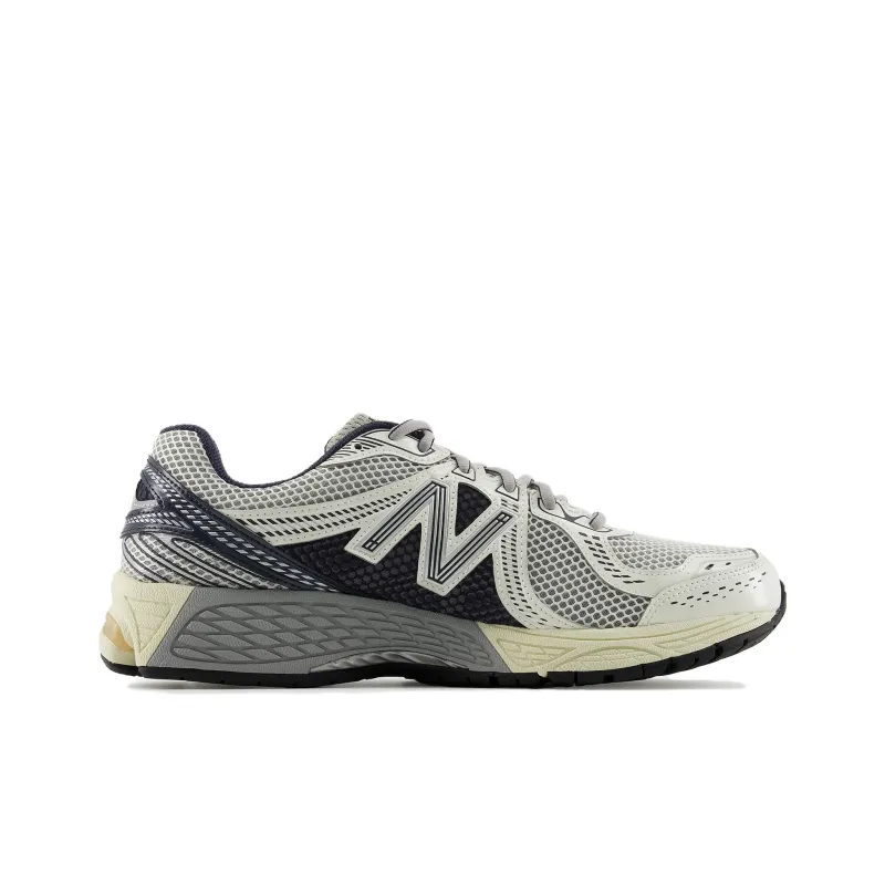 New Balance 860 V2 Anti Slip Wear Resistant Low Top Casual Shoes Unisex White Black-1