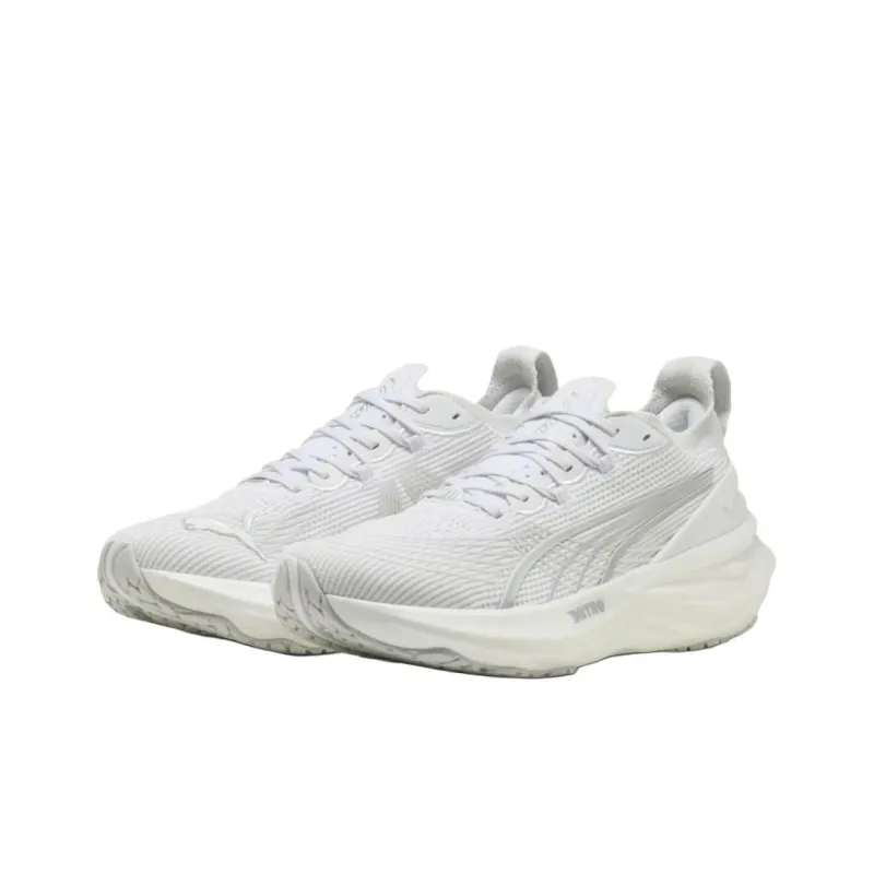 PUMA ForeverRun NITRO™ II Anti Slip Wear Resistant Low Top Casual Running Shoes Men's White-2