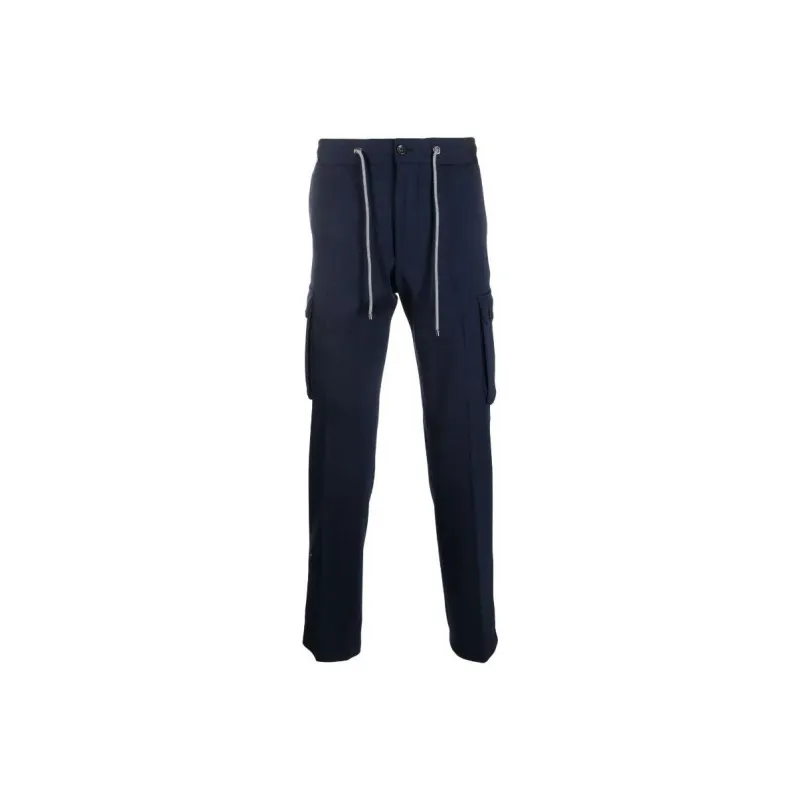 Corneliani Drawstring-fastening Straight-leg Trousers-0