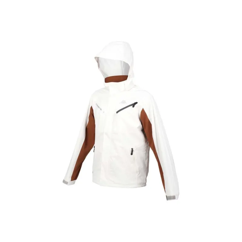 Kappa Jacket Unisex White Coffee Silver-0