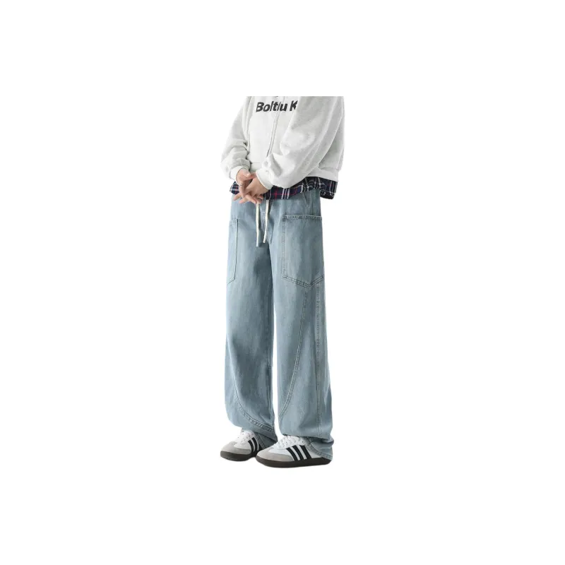 WARNING LIGHT Jeans Unisex-4