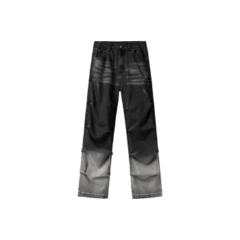 XINYINSU Jeans Unisex Black