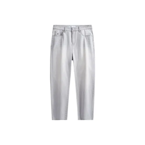 Dance With Wolves Jeans Unisex Light Gray