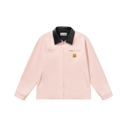 HARSH AND CRUEL Jackets Coats Unisex Pink