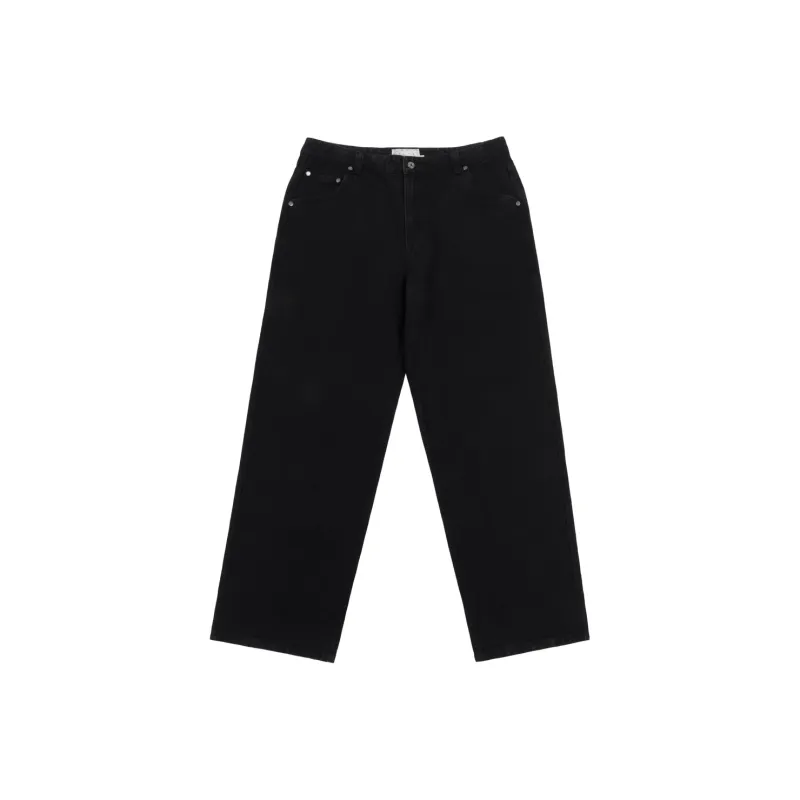 Dime MTL FW24 Jeans Unisex Black-0