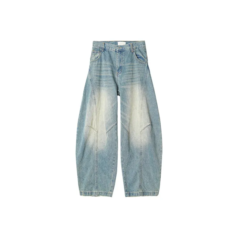 BRYAN JIMENEZ Jeans Unisex Ice Blue-0