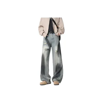 K411 Jeans Unisex Vintage Blue