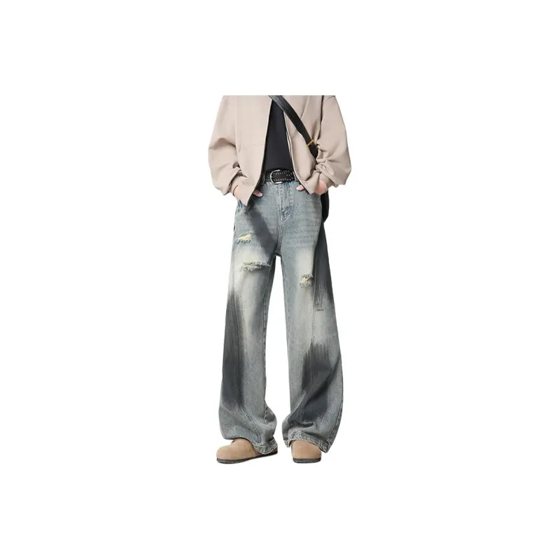 K411 Jeans Unisex Vintage Blue-0
