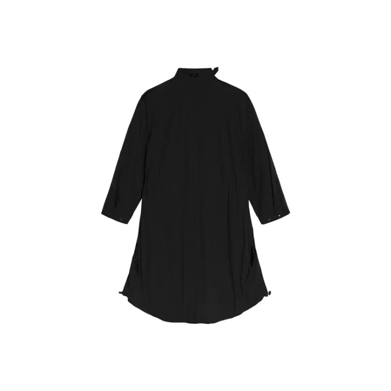Y 3 Trench Coats Unisex Black-0