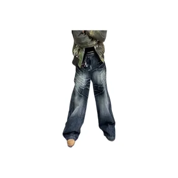 HLPT Jeans Unisex Black Gray