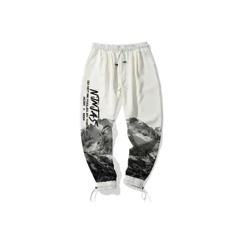 SANSYAS Casual Pants Unisex White