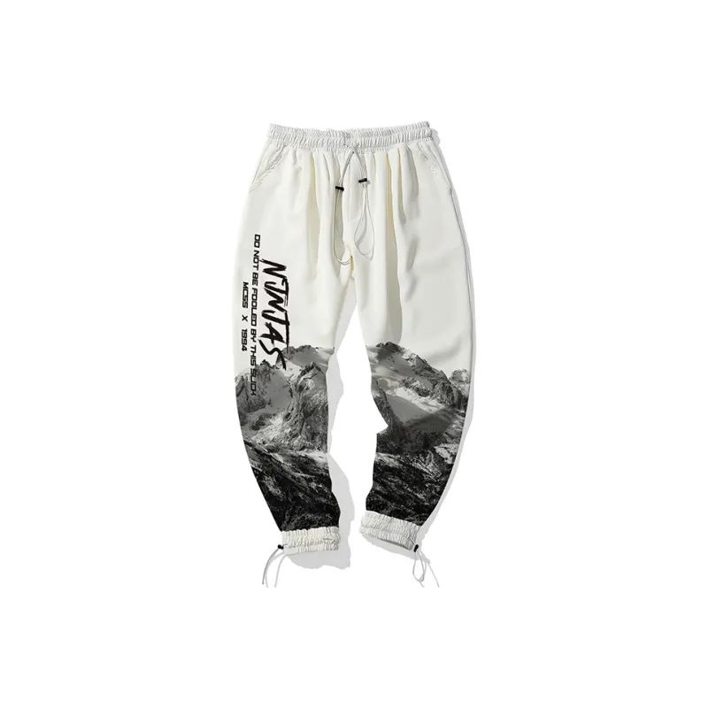 SANSYAS Casual Pants Unisex White-0