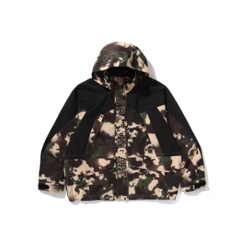 A BATHING APE Map Camo Snowboard Jacket