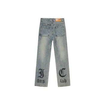 ICONS Lab Jeans Unisex Washed Blue