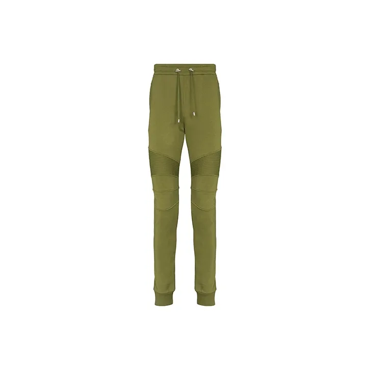 BALMAIN Knitted Sweatpants Men Green-0