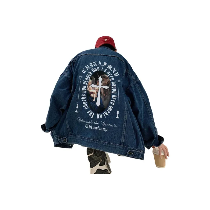 FASTFISH Denim Jackets Unisex-8