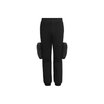 LOUIS VUITTON New Quarterly Products Of LV Knitted Sweatpants Men Black