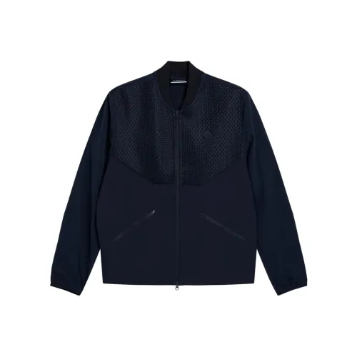 J.Lindeberg Diamond Tech Bomber Jackets & Coats Men's Marine Blue