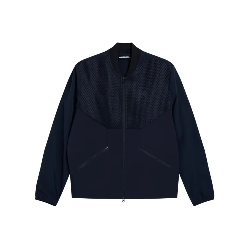 J.Lindeberg Diamond Tech Bomber Jackets & Coats Men's Marine Blue-0