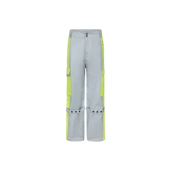 AMANDA BY Cargo Pants Unisex Green Gray
