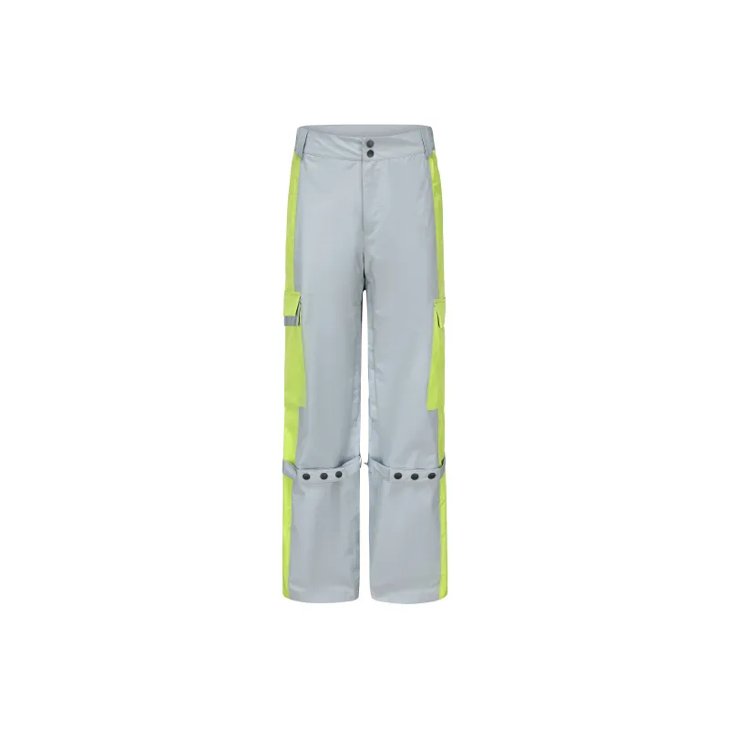 AMANDA BY Cargo Pants Unisex Green Gray-0