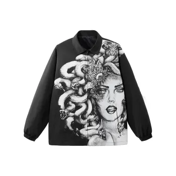 K bird Jackets Coats Unisex Black