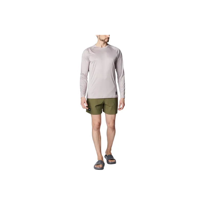 Under Armour SS25 Rash Guard T Shirt Men's Gray Daybreak-0