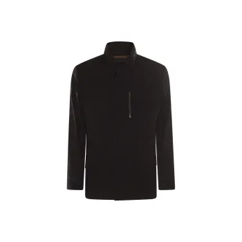 Moorer Jackets Coats Men's Dark Blue