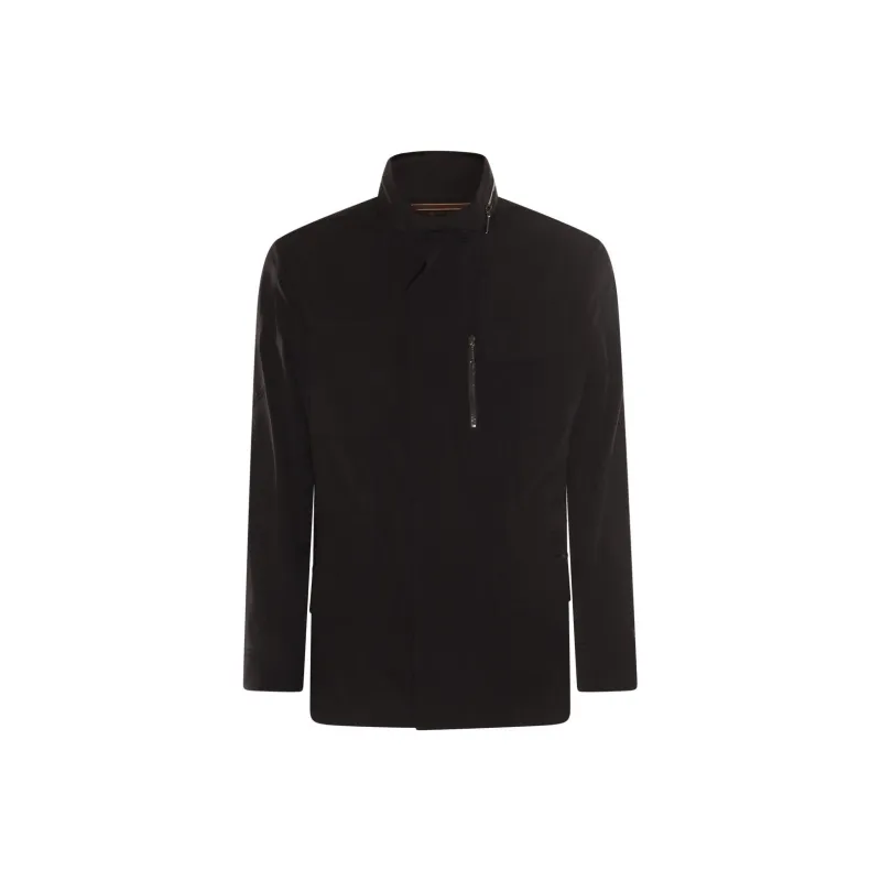 Moorer Jackets Coats Men's Dark Blue-0