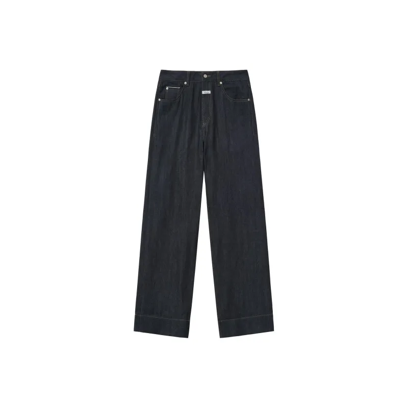 Marithe Francois Girbaud FW24 Jeans Men's Dark Blue-0