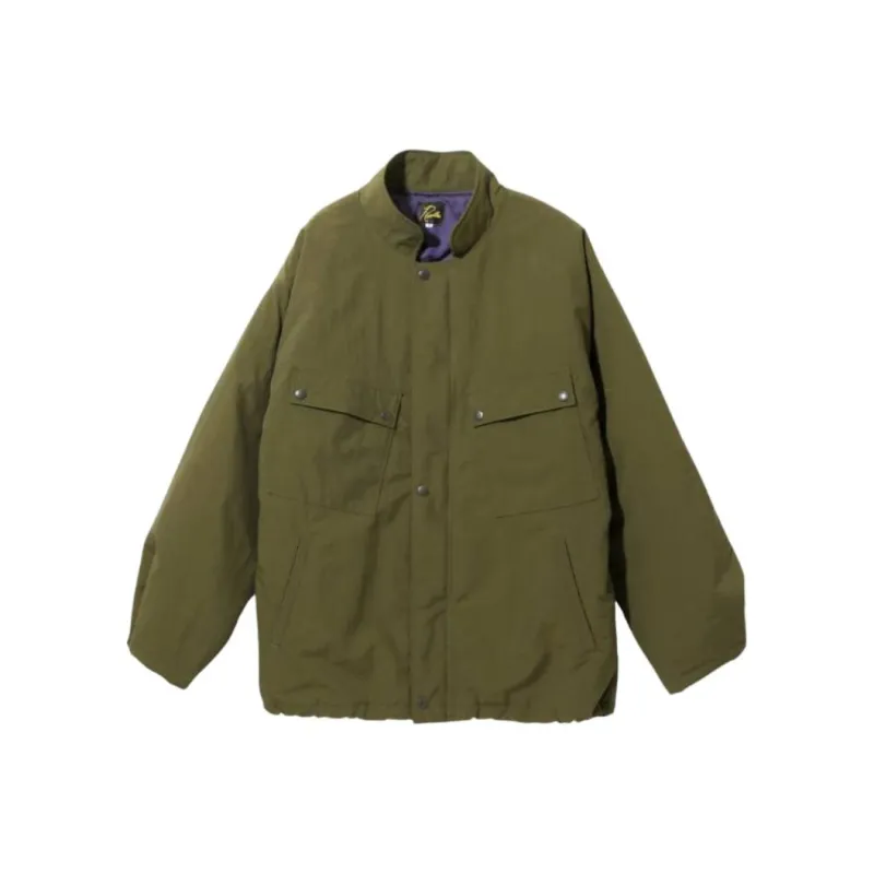 Needles Jackets & Coats Men's Olive Green-0