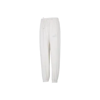 PUMA ESS+ Knitted Sweatpants Unisex White