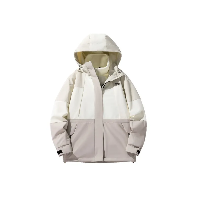 Jeep Detachable Hat Trench Coat Jackets & Coats Unisex-2