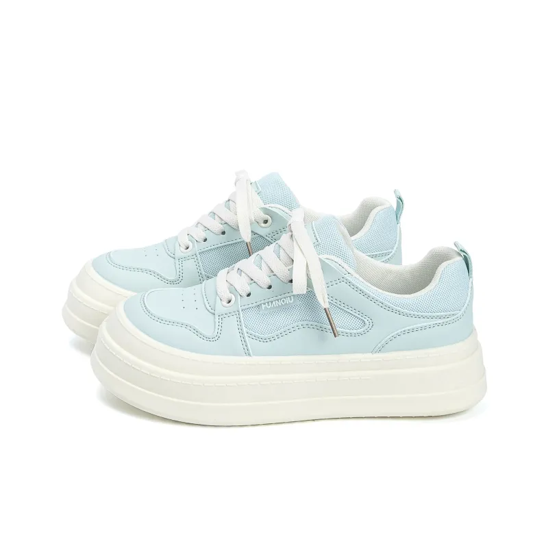 HUANQIU Coverage, Abrasion Resistant, Lightweight, And Breathable Low Top Skateboard Shoes Women's Aqua-1