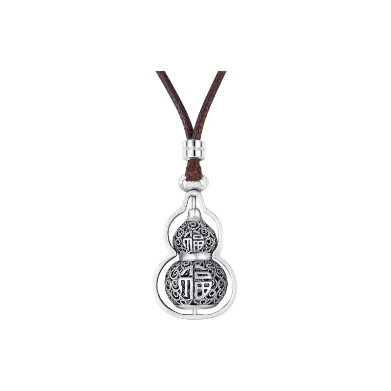 FUYUFU 999 Fine Silver Pendants Unisex-0
