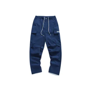 Guuka Cargo Pants Men Dark Blue