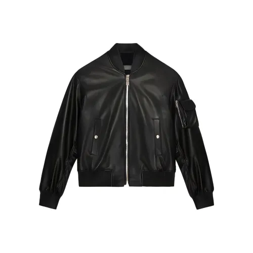 Givenchy Leather Jackets Men Black