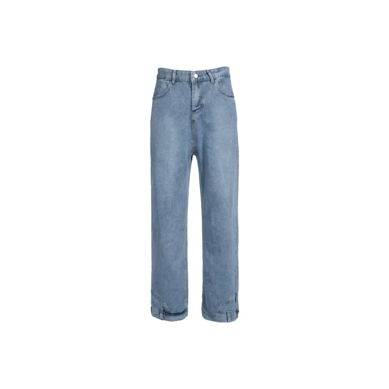 YearnObtainRainbow Jeans Unisex Blue-0