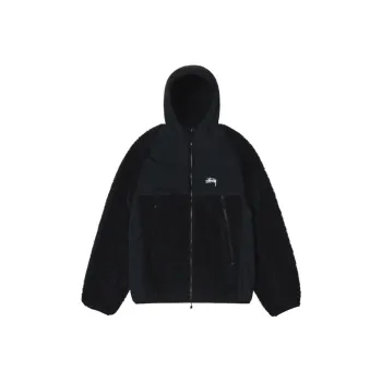 Stussy Sherpa Paneled Hooded Jacket