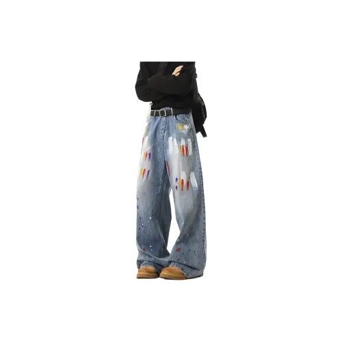 MASKPARK Jeans Unisex Blue