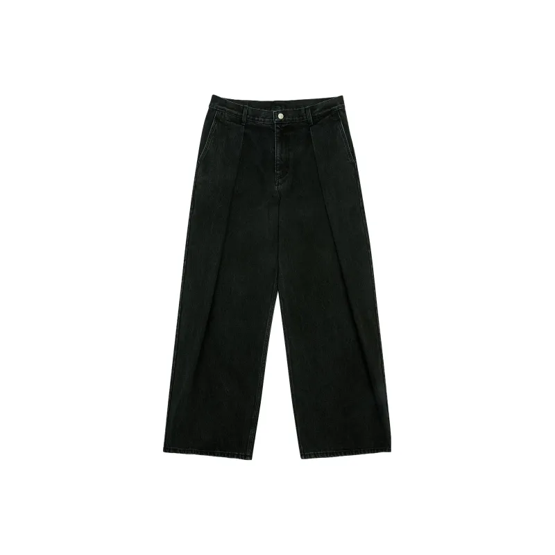 ADER ERROR Mid rise Wide leg Jeans-0