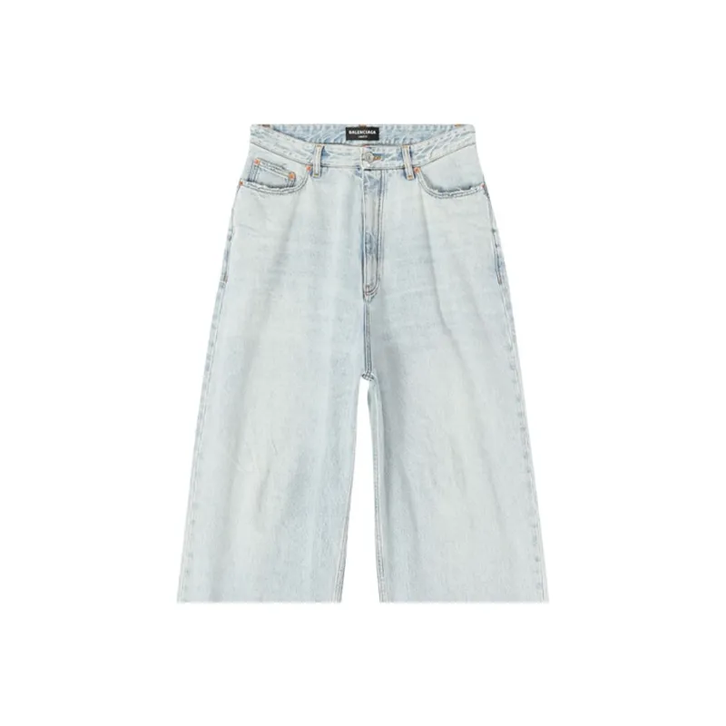 Balenciaga Jeans Men Blue-5
