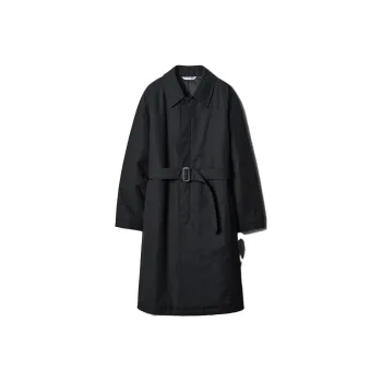 Jw Anderson X UNIQLO Jw Anderson Co Branded Series Trench Coats Men Black