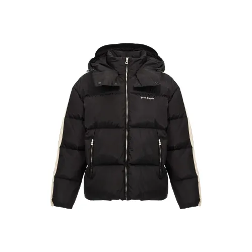 PALM ANGELS Logo Embroidered Padded Track Jacket