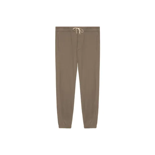 SAINT LAURENT Knitted Sweatpants Men Ecru