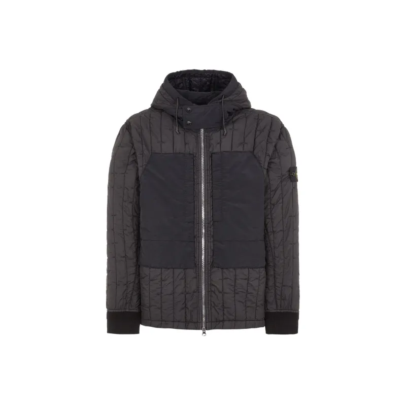 STONE ISLAND Compass badge Quilted Jacket-0