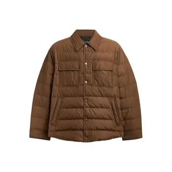COACH FW24 Down Jacket Men's Brown
