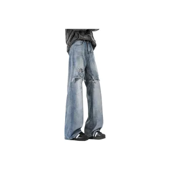 Love Monster Jeans Unisex Blue