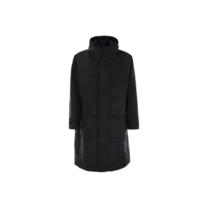 HERNO Hooded Buttoned Coat-0