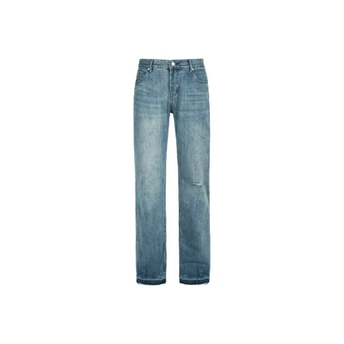 11ESTRANGER Jeans Men's Washable Blue